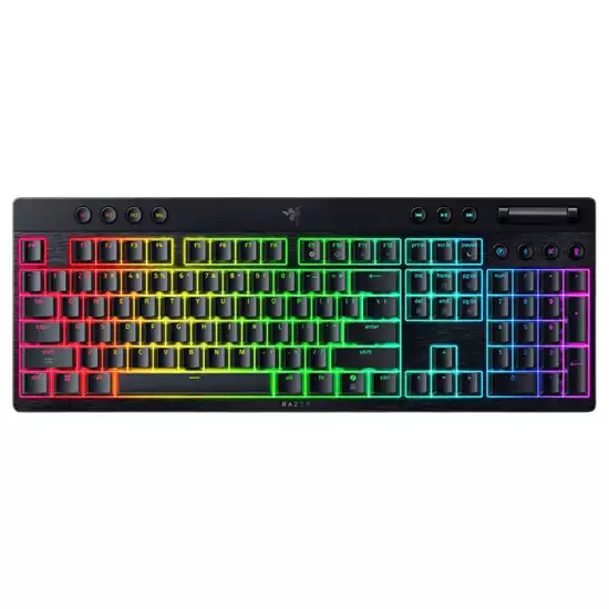 Razer BlackWidow V4 Low-Profile HyperSpeed Mechanical Gaming Keyboard Black | RZ03-05270100-R3M1