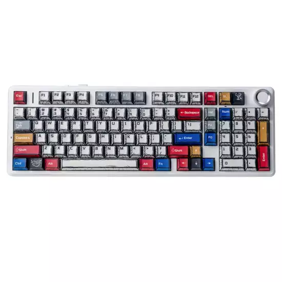 AULA F99 Pro Wireless Mechanical Gaming Keyboard Comic keycap Star Vector Switch