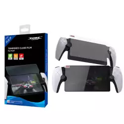 Dobe TP5-3576 Anti-Scratch HD Transparent Glass Film For PS5 Portal Screen