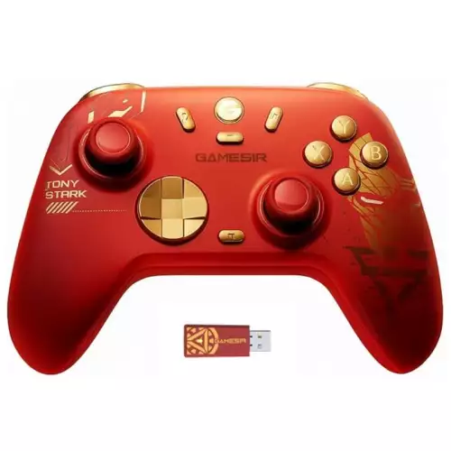 GameSir Nova 2 Lite Hall Effect 2.4g Wireless Controller Iron man Edition Switch 2, Windows PC, Android,Ios