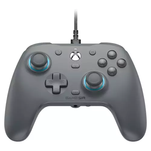 GameSir G7 SE Wired Controller for Xbox Series X|S, Xbox One & Windows 10/11, Plug and Play Gaming Gamepad with Hall Effect Joysticks/Hall Trigger, 3.5mm Audio Jack-Gray