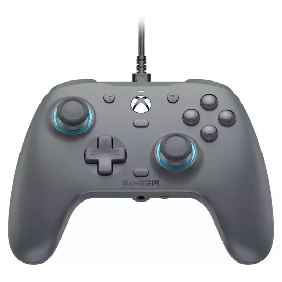GameSir G7 SE Wired Controller for Xbox Series X|S, Xbox One & Windows 10/11, Plug and Play Gaming Gamepad with Hall Effect Joysticks/Hall Trigger, 3.5mm Audio Jack-Gray