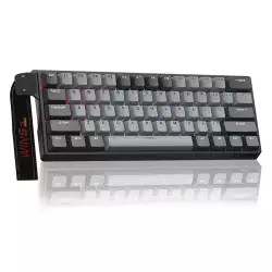 AULA WIN60 HE Mechanical Gaming Keyboard Light Grey / Dark Grey Meteor Magnetic Switch