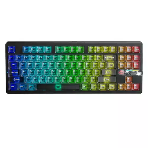 AULA F87 Pro V2 X3 LEOBOG X3 Switch Gaming Keyboard - Comic Keycap