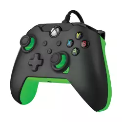 PDP Wired Xbox Controller for Series X|S, One & PC – Neon Black