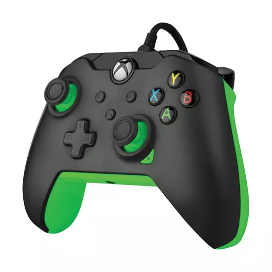 PDP Wired Xbox Controller for Series X|S, One & PC – Neon Black PDP Wired Xbox Controller for Series X|S, One & PC – Neon Black