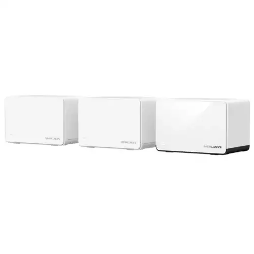 Mercusys Halo H85X  AX3000 Whole Home Mesh WiFi 6 System 3 Pack -  White