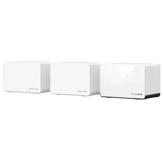 Mercusys Halo H85X AX3000 Whole Home Mesh WiFi 6 System 3 Pack - White Mercusys Halo H85X AX3000 Whole Home Mesh WiFi 6 System 3 Pack - White