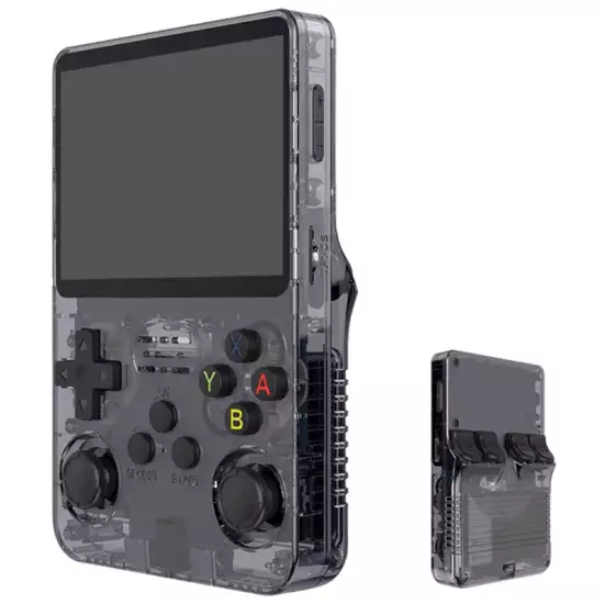 R36S Retro Handheld Video Game Console - 128 GB - Black R36S Retro Handheld Video Game Console - 128 GB - Black