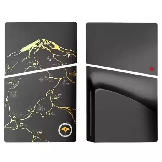 Ghost of Yotei Replacement Plate for PS5 Slim (Disc) - Black Ghost of Yotei Replacement Plate for PS5 Slim (Disc) - Black