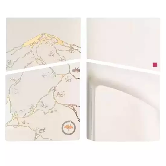 Ghost of Yotei Replacement Plate for PS5 Slim (Disc) - White Ghost of Yotei Replacement Plate for PS5 Slim (Disc) - White