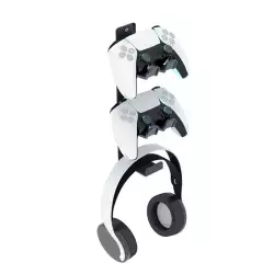 DeadSkull Controller & Headphone Holder Wall Mount Compatible with various controllers and headsets DeadSkull Controller & Headphone Holder Wall Mount Compatible with various controllers and headsets