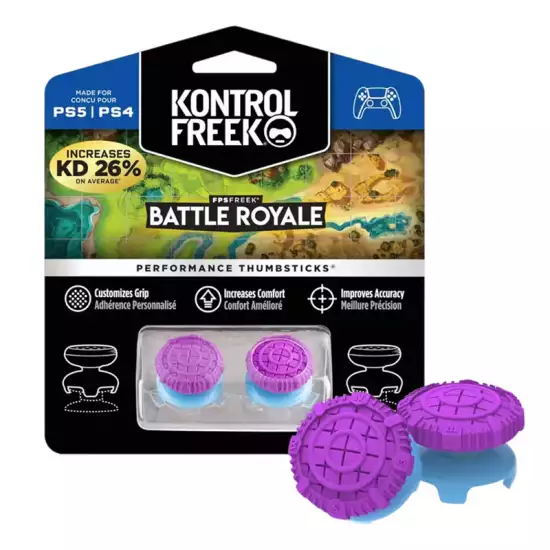 KontrolFreek Battle Royale Nightfall Analog - PS4 And PS5 - purple KontrolFreek Battle Royale Nightfall Analog - PS4 And PS5 - purple