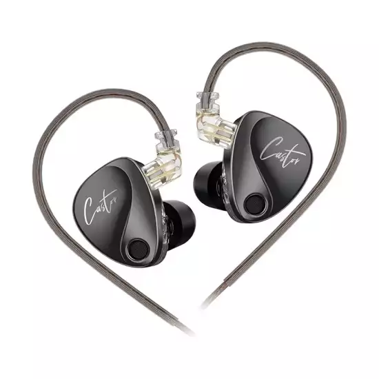 KZ Castor Dual-Driver In-Ear Monitors Improved Bass Version - Gray | 6970493063063 KZ Castor Dual-Driver In-Ear Monitors Improved Bass Version - Gray | 6970493063063
