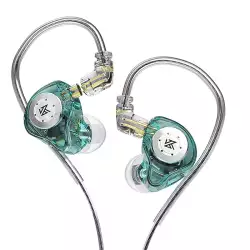 KZ EDX Pro in-ear Headphones Dual Magnetic Driver With Mic - Cyan| 6970493061762 KZ EDX Pro in-ear Headphones Dual Magnetic Driver With Mic - Cyan| 6970493061762