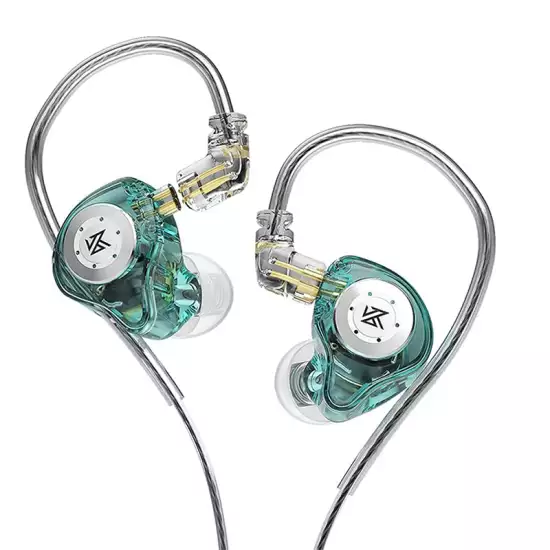 KZ EDX Pro in-ear Headphones Dual Magnetic Driver With Mic - Cyan| 6970493061762 KZ EDX Pro in-ear Headphones Dual Magnetic Driver With Mic - Cyan| 6970493061762
