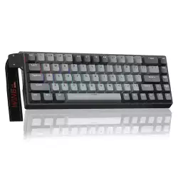 AULA WIN68 HE PRO - Hall Effect Gaming Keyboard with Magnetic Switch, Fast Trigger Mode Adjustable Actuation, 8KHz Polling Rate, Wired RGB Backlit Mechanical Gaming Keyboard 60 Percent Compact Design