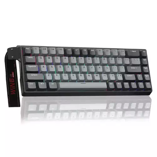 AULA WIN68M-GYBK-M WIN68 HE 68-Key Hall Effect Magnetic Gaming Keyboard -Black