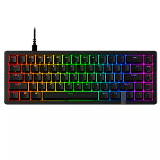 HyperX - Origins 2 Pro 65% Wired Magnetic Linear Switch Gaming Keyboard with RGB Back Lighting - Black HyperX - Origins 2 Pro 65% Wired Magnetic Linear Switch Gaming Keyboard with RGB Back Lighting - Black