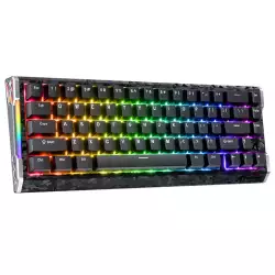 ATTACK SHARK R68 HE Carbon Fiber Rapid Trigger Keyboard Magnetic Switch - Black ATTACK SHARK R68 HE Carbon Fiber Rapid Trigger Keyboard Magnetic Switch - Black
