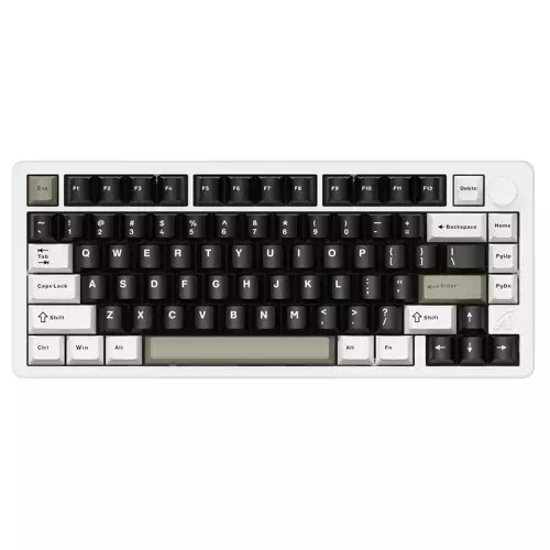 ATTACK SHARK X86 Full Aluminum Keyboard - Milk White