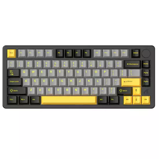 ATTACK SHARK  X86 Full Aluminum Keyboard - Starry Black
