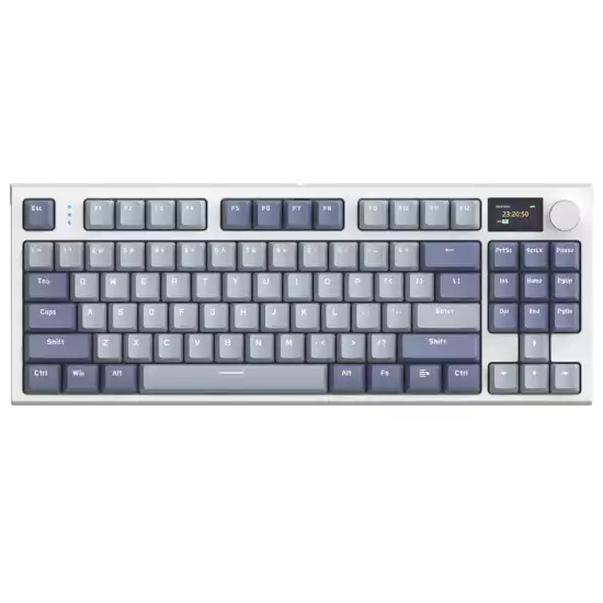 ATTACK SHARK K86 Wireless Mechanical Keyboard - Lavender Blue ATTACK SHARK K86 Wireless Mechanical Keyboard - Lavender Blue