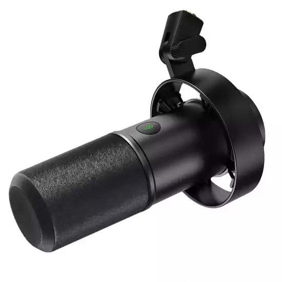 FIFINE K688 Dynamic Podcast Microphone XLR/USB for Vocal Voice-Over Streaming, Studio Metal Mic with Mic Mute, Headphone Jack, Monitoring Volume Control, Windscreen - Black FIFINE K688 Dynamic Podcast Microphone XLR/USB for Vocal Voice-Over Streaming, Studio Metal Mic with Mic Mute, Headphone Jack, Monitoring Volume Control, Windscreen - Black