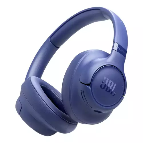 JBL Tune 730BT Wireless Over-Ear Headphones, JBL Pure Bass Sound, Up to 76 Hours Battery Life, Bluetooth 5.3, Lightweight Foldable Design, 2 Built-in Mics with VoiceAware, Blue | JBLT730BTBLU