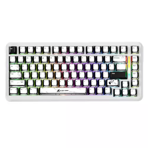 ATTACK SHARK X82 PRO HE Wireless Rapid Trigger Gaming Keyboard Magnetic Switch - Comic