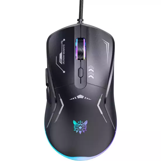 ONIKUMA CW917 RGB Gaming Mouse – 3600 DPI Optical Sensor, 6-Button Wired Gaming Mouse with RGB Lighting (Black) ONIKUMA CW917 RGB Gaming Mouse – 3600 DPI Optical Sensor, 6-Button Wired Gaming Mouse with RGB Lighting (Black)