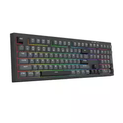 Redragon K518 CRUX RGB Membrane Gaming Keyboard 108 Keys Anti-Ghosting USB Wired - Black | RD-K518-RGB-GB Redragon K518 CRUX RGB Membrane Gaming Keyboard 108 Keys Anti-Ghosting USB Wired - Black | RD-K518-RGB-GB
