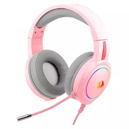Redragon H270 RGB Wired Gaming Headset – Pink