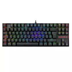 Redragon K552P-KR-ES RGB TKL Mechanical Gaming Keyboard - Black Redragon K552P-KR-ES RGB TKL Mechanical Gaming Keyboard - Black