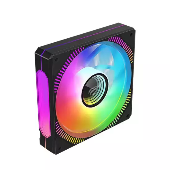Havit Gamenote F2096 120mm RGB Fan - 1800RPM - Black Havit Gamenote F2096 120mm RGB Fan - 1800RPM - Black