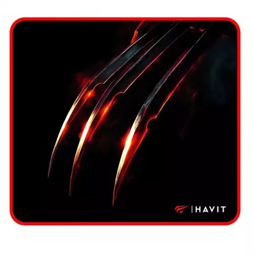 Havit Mouse Pad Gamer Havit Mp865 25x20cm Non-Slip Professional Rubber S Claw - Black