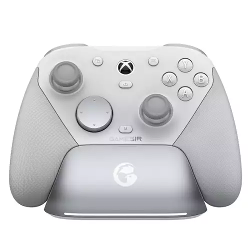 GameSir G7 Pro Wired Controller for Xbox Series X|S, Xbox One, Wireless Gamepad for PC&Android with TMR Sticks, Hall Effect Analog Triggers, 1000Hz Polling Rate - White