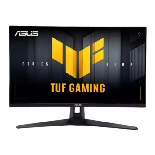 ASUS 27" TUF Gaming Series 5 VG27AQM5A Gaming Monitor: 27 inch, QHD(2560x1440), 300Hz, Fast IPS, ELMB Sync, 0.3ms (GTG), Stereo speaker, 95% DCI-P3, DisplayWidget Center - Black