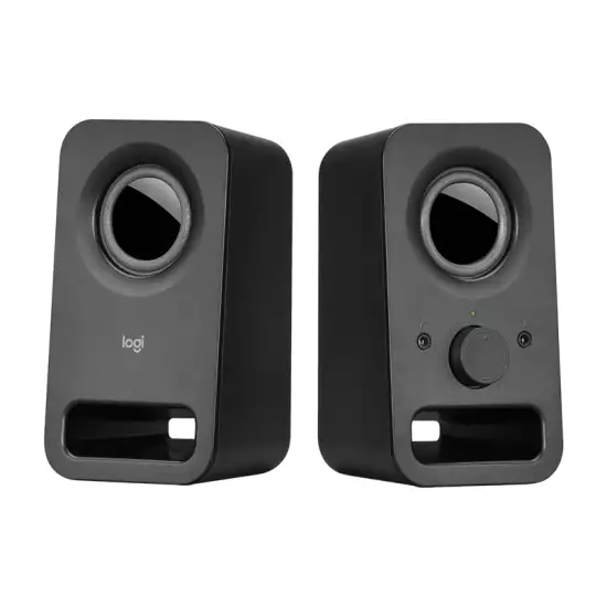 Logitech Multimedia Speakers Z150 with Stereo Sound for Multiple Devices - Black