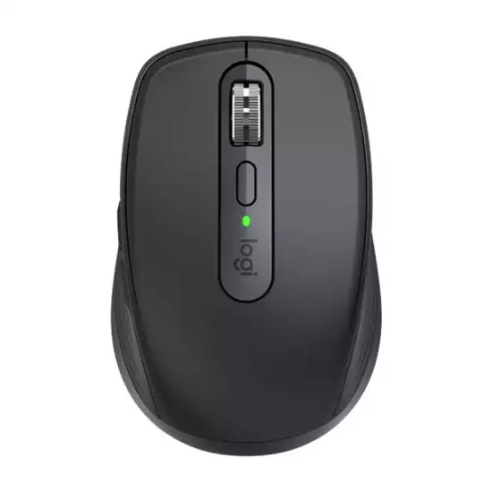 Logitech MX Anywhere 3S Mouse, Darkfield High Precision, 1000 Nominal DPI Value, 6 Buttons, Up to 8000DPI Value, 500mAh Battery, Black