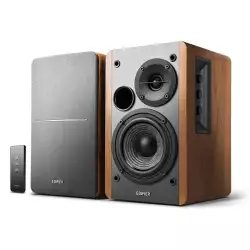 Edifier R1280T Powered Bookshelf Speakers - 2.0 Active Near Field Studio Monitor Speaker - Wooden Enclosure - 42 Watts RMS Power