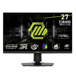 MSI MAG 272URDF E16 27-Inch Dual-Mode Gaming Monitor – 4K UHD 160Hz / FHD 320Hz Rapid IPS – Black