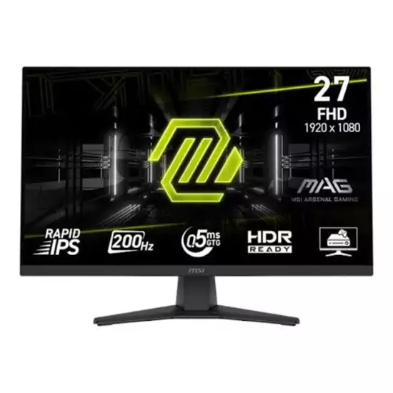 MSI MAG 272F X24 27" FHD Rapid IPS 240Hz 0.5ms HDR Gaming Monitor – Black MSI MAG 272F X24 27" FHD Rapid IPS 240Hz 0.5ms HDR Gaming Monitor – Black