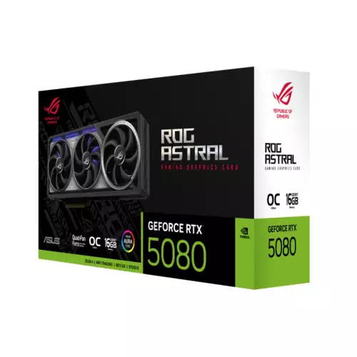 ROG Astral GeForce RTX™ 5080 16GB GDDR7 OC Edition