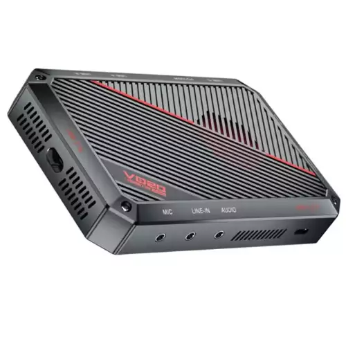 PIVA VD20 Live Streaming Adapter & 4K Video Capture Card – 4K/60Hz, 240Hz Passthrough, Gigabit Ethernet