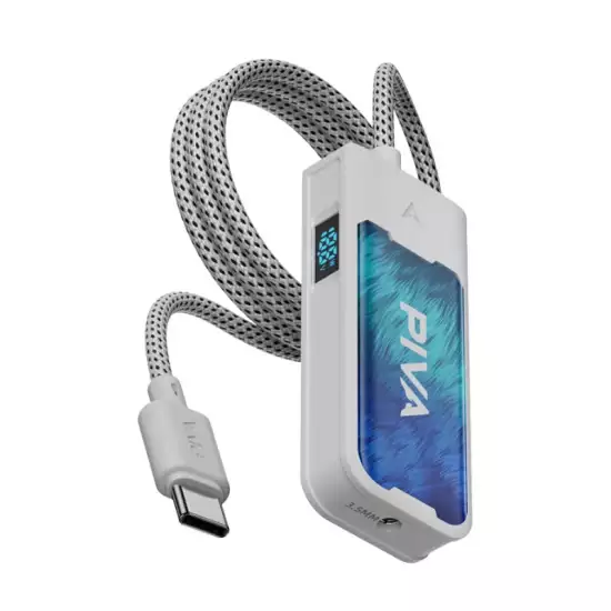 PIVA G31 3-in-1 USB-C Audio & Charging Adapter – 60W Fast Charging with DAC & Power Display PIVA G31 3-in-1 USB-C Audio & Charging Adapter – 60W Fast Charging with DAC & Power Display
