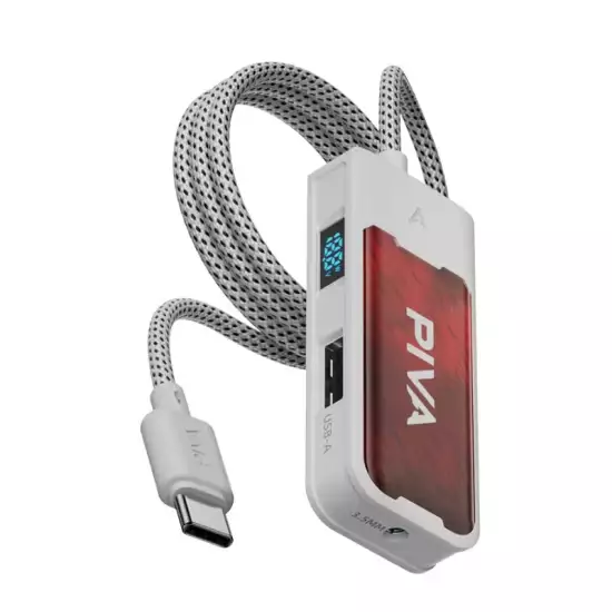 PIVA G41 4-in-1 USB-C Adapter – 60W Fast Charging, USB 2.0, Hi-Fi DAC & Audio Hub PIVA G41 4-in-1 USB-C Adapter – 60W Fast Charging, USB 2.0, Hi-Fi DAC & Audio Hub