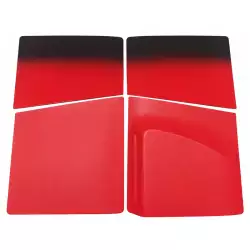 Replacement Plate for PS5 Slim (Disc) Hyperpop Techno Red Replacement Plate for PS5 Slim (Disc) Hyperpop Techno Red