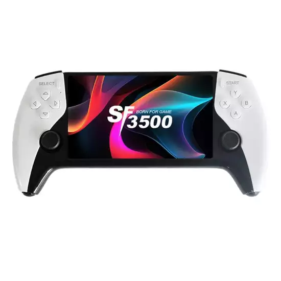 SF3500 Retro Handheld Game Console - White-Black SF3500 Retro Handheld Game Console - White-Black