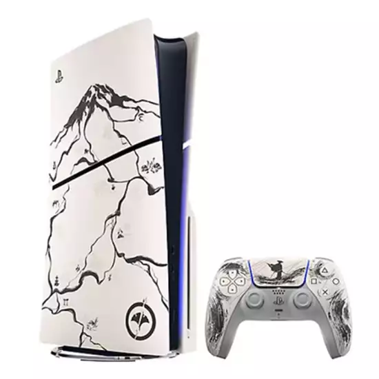 Sony Playstation 5 Slim Standard - Ghost of Yotei Black Limited Edition Console Only (No Digital Game Code) Sony Playstation 5 Slim Standard - Ghost of Yotei Black Limited Edition Console Only (No Digital Game Code)
